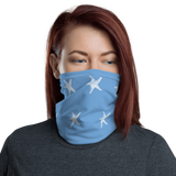 UPF Neck Gaiter / Fishing Sun Buff – Starfish Pattern
