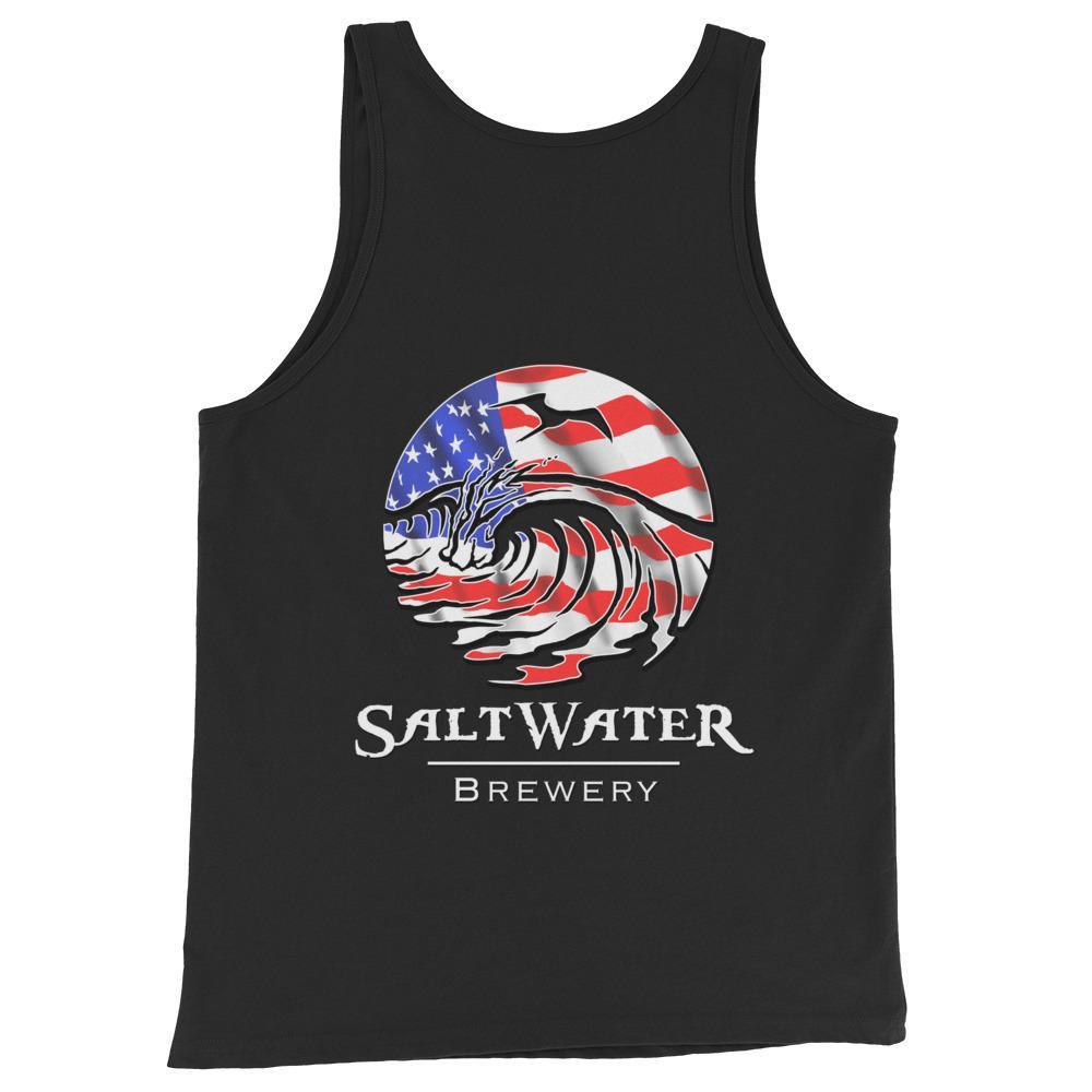 SaltWater Brewery USA Logo - Unisex Tank Top