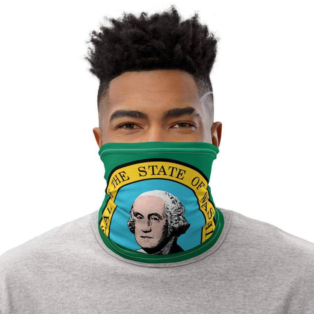 UPF Neck Gaiter / Fishing Sun Buff – Washington Flag