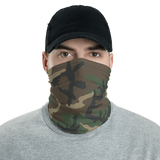 UPF Neck Gaiter / Fishing Sun Buff – Woodland Camo
