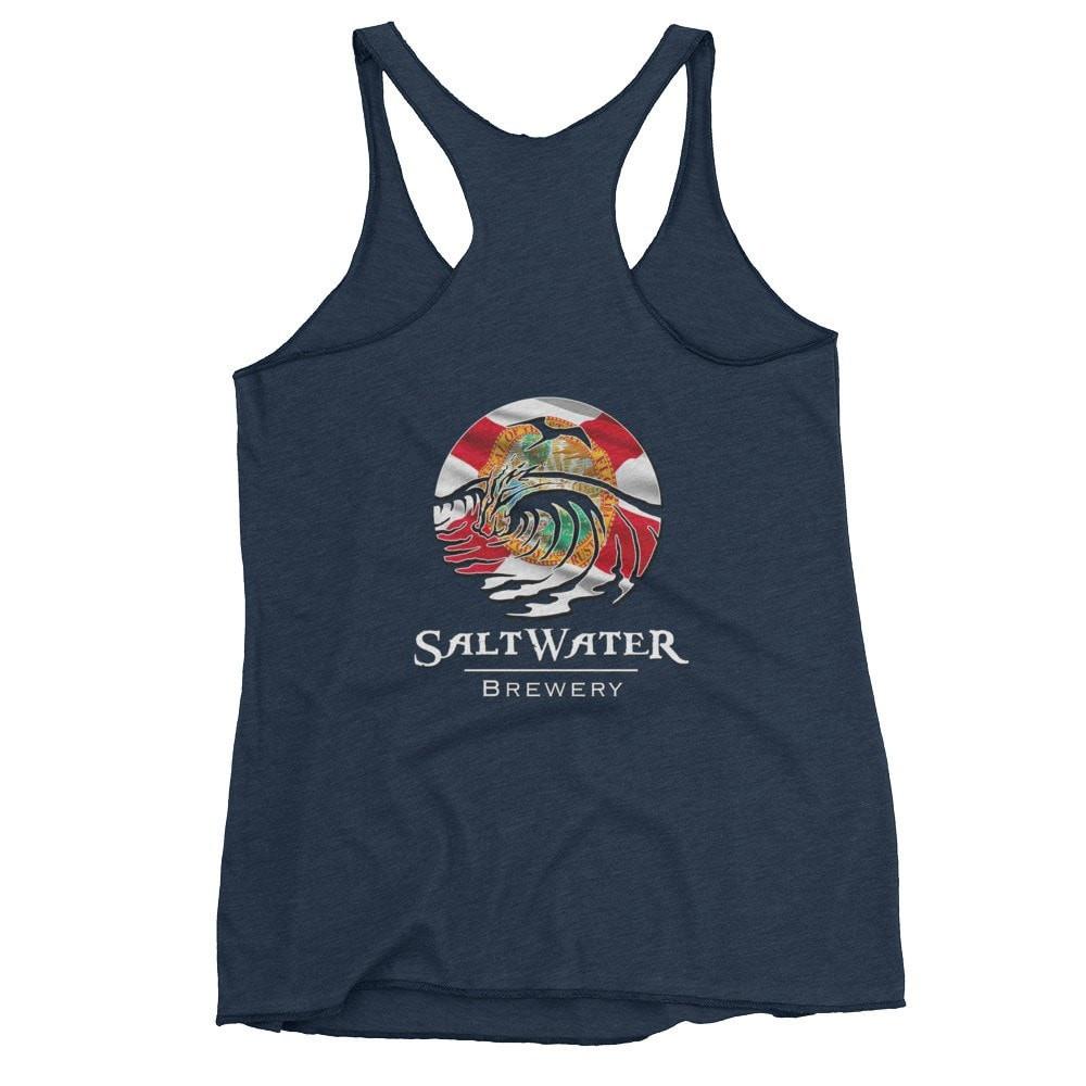 SaltWaterBrewery Florida Flag Logo - Women's tank top