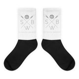 Grain Logo - Black foot socks